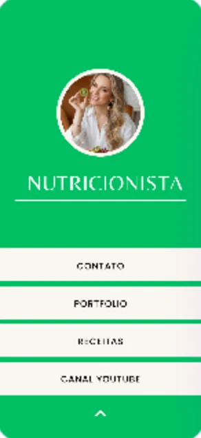 Bio amadora de nutricionista